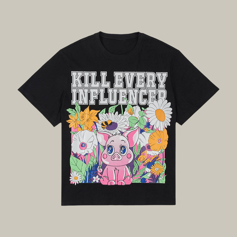 Kill Every Influencer Meatcanyon T-Shirt Horror Comedy Merch Unique Gift Ideas For Women