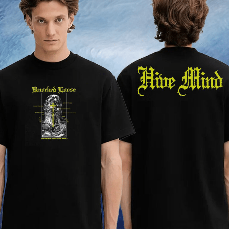 Knocked Loose Merch Hive Mind T-Shirt Knocked Loose Shirt Gifts For Friends