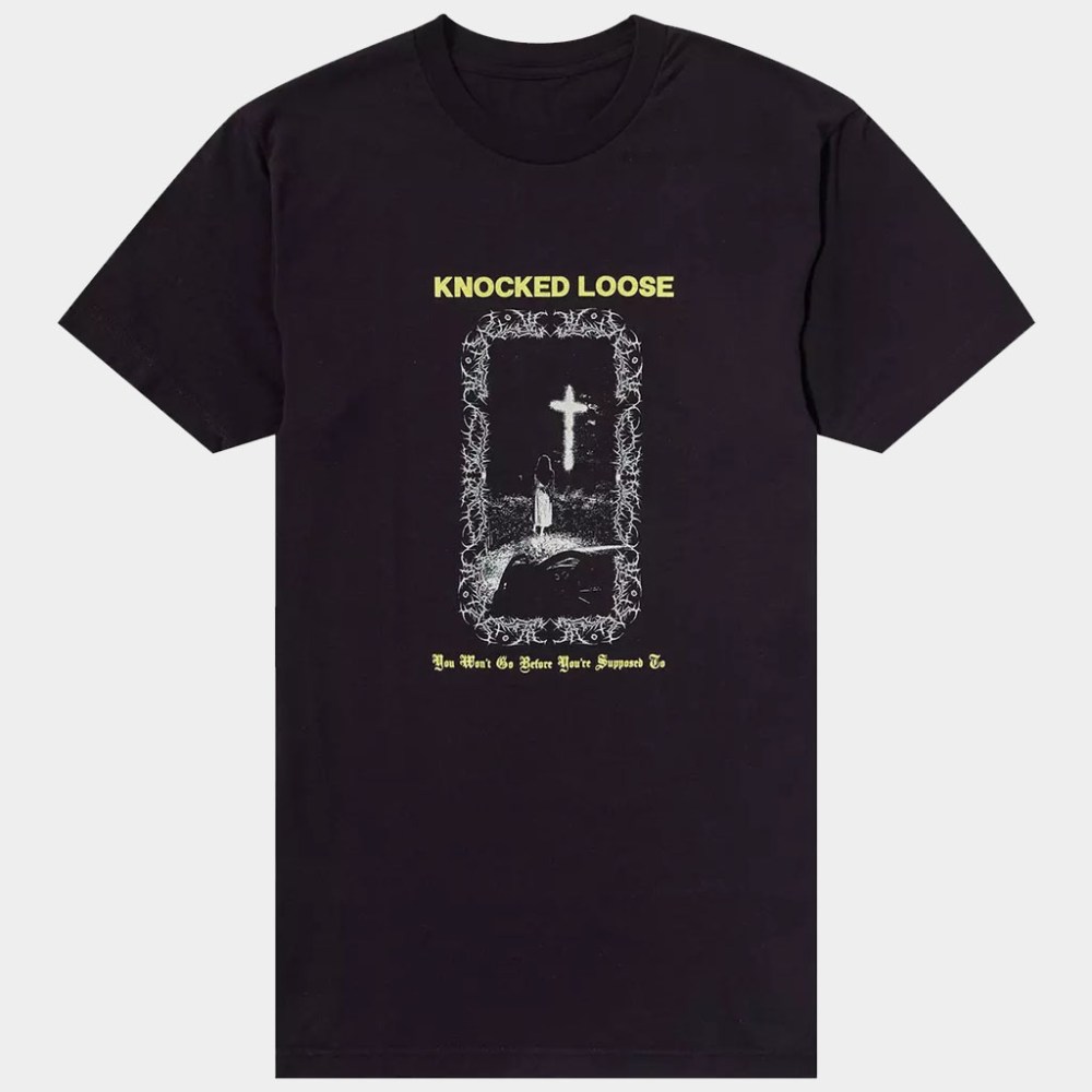 Knocked Loose Merch You Won't Go Before You're Supposed To Album Artwork T-Shirt Fan Gifts
