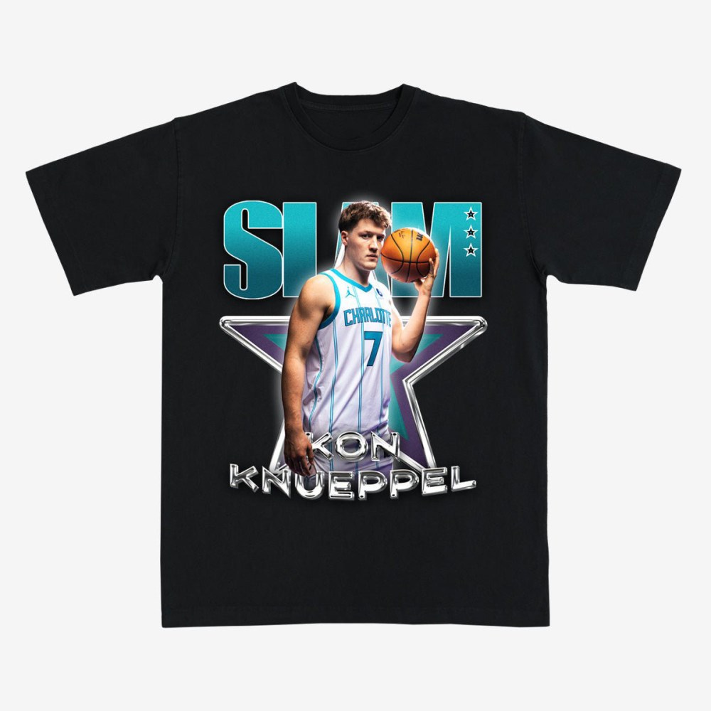 Kon Knueppel Remix Basketball T-Shirt Charlotte Hornets Fan Tee Unique Gift For Coworkers