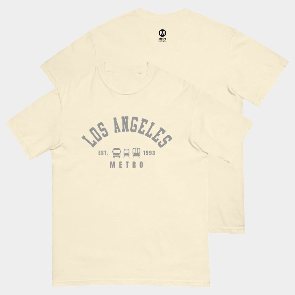 LA Metro Merch 2026 Los Angeles Metro Est 1993 T-Shirt LA Metro Shirts Presents For Besties