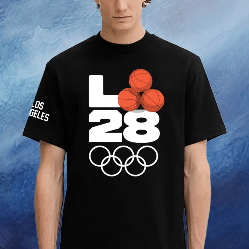 LA28 X NBA All-Star Game X Mitchell And Ness Los Angeles T-Shirt Gift Ideas For Husband