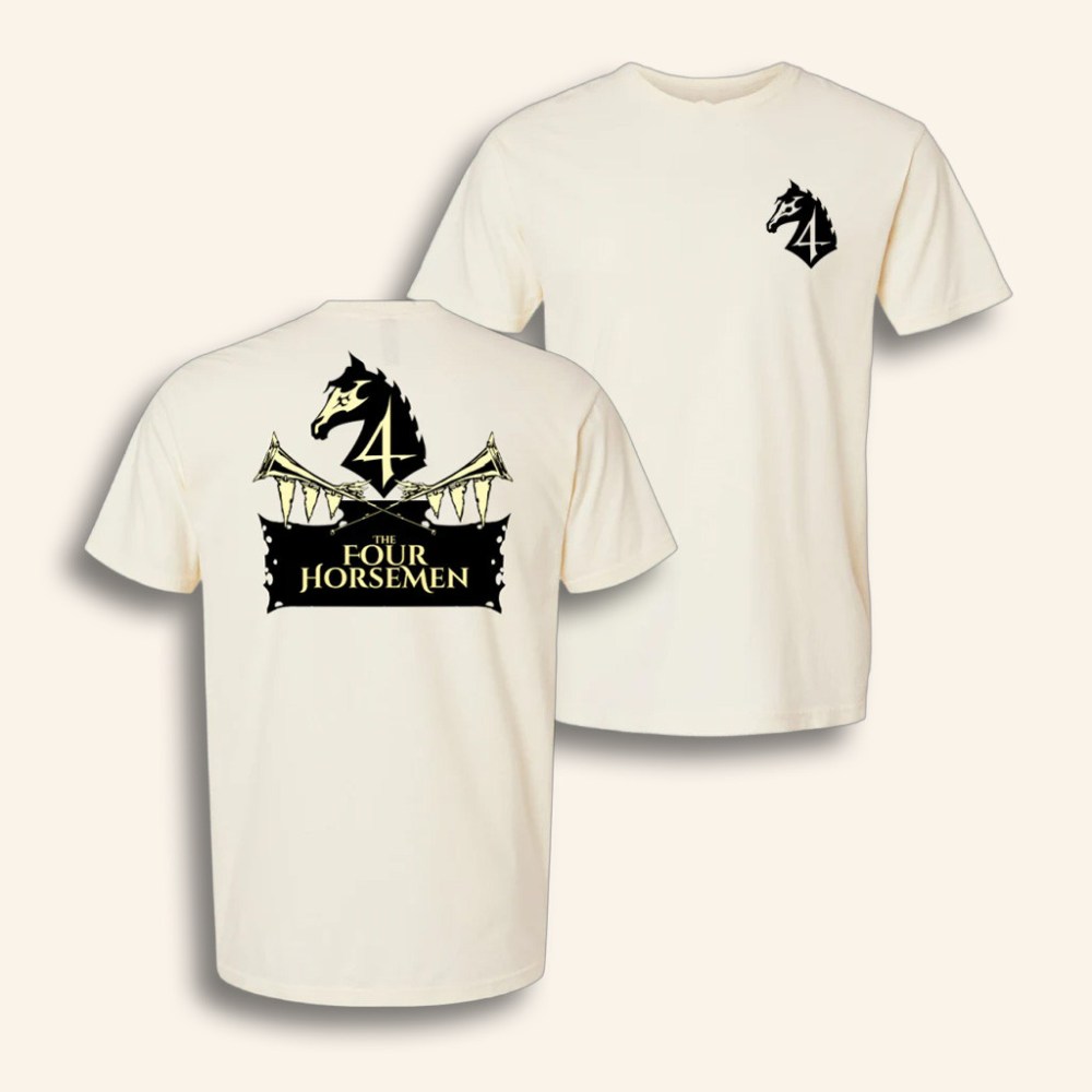 Last Free Nation Merch The Four Horsemen Logo T-Shirt Christmas Gifts For Boyfriend
