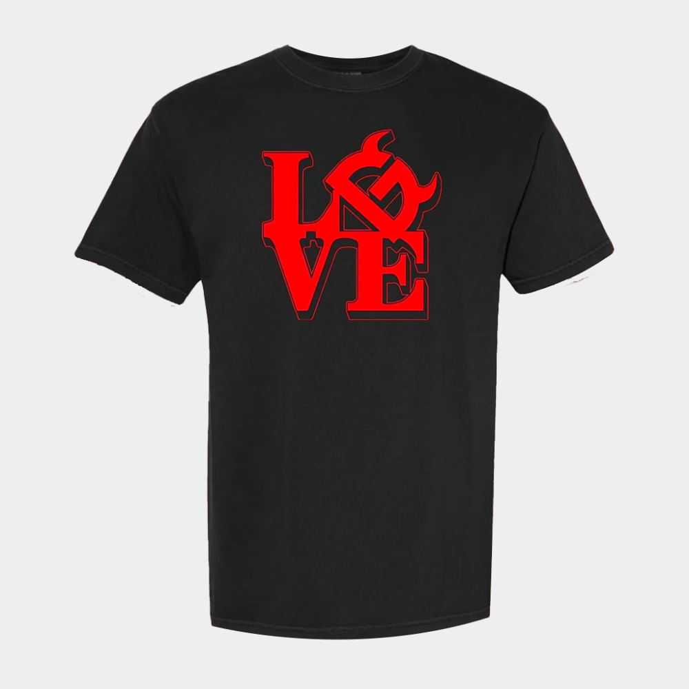 Little Devil Brand Merch Love T-Shirt Birthday Gift Ideas For Husband