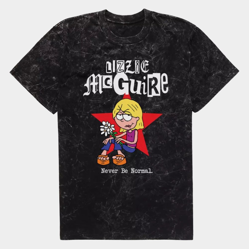 Lizzie Mcguire Merch 2026 Star Never Be Normal T-Shirt Best Gifts For Fans