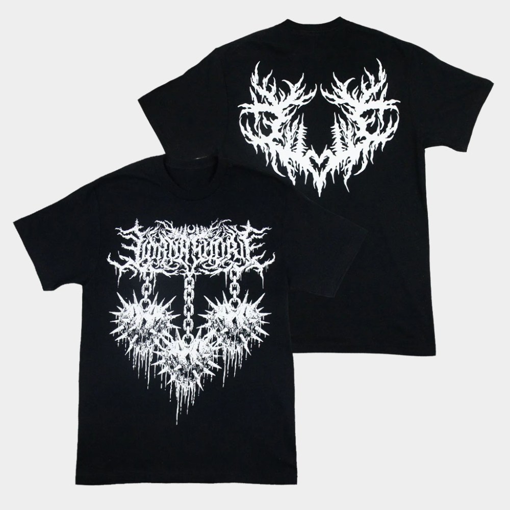 Lorna Shore Merch Lorna Shore Spiked Heart Shirt Birthday Presents For Son