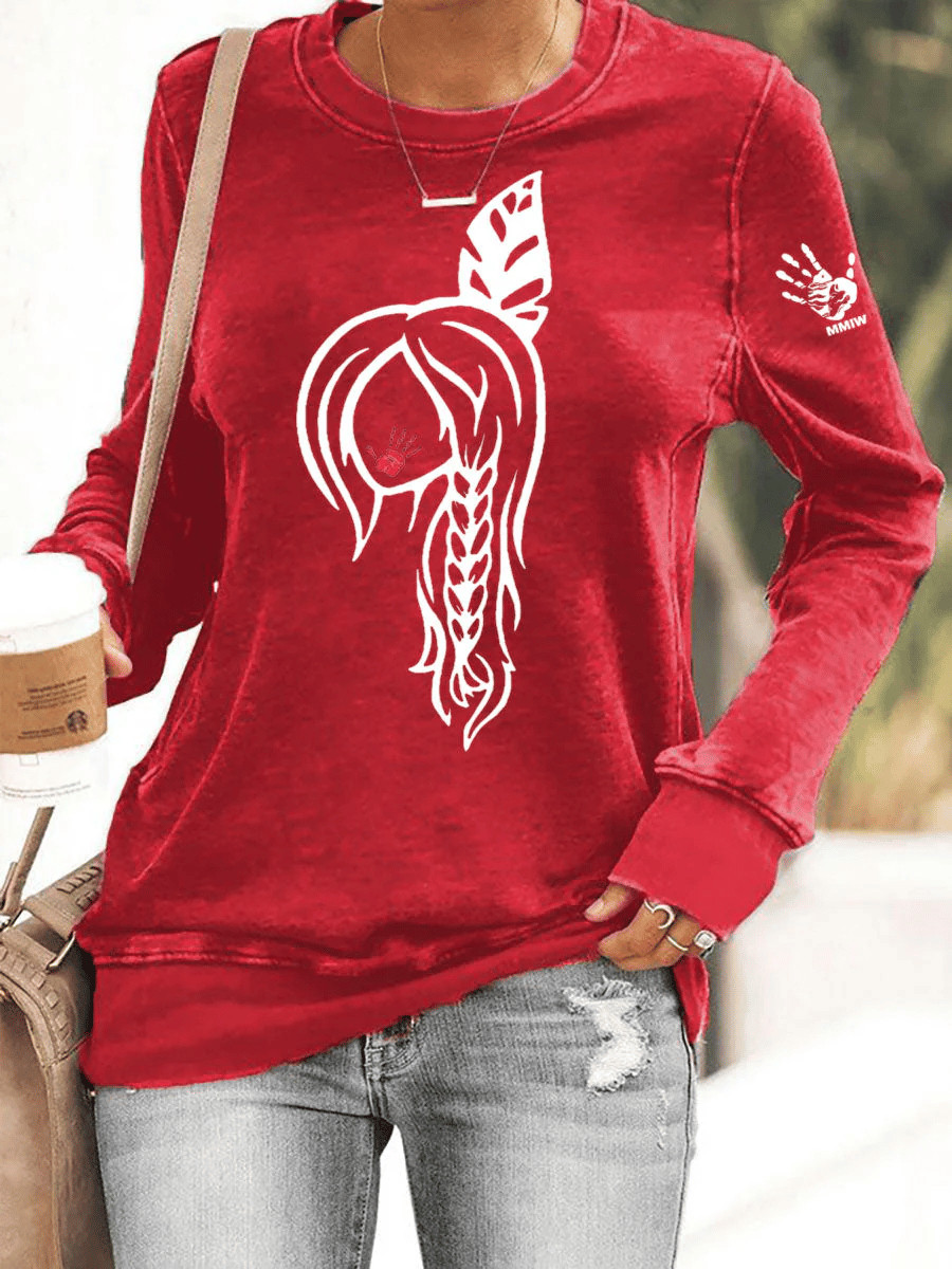 MMIW Awareness Indigenous Women Sweatshirt MMIW Awareness Clothing Mother's Day Gift