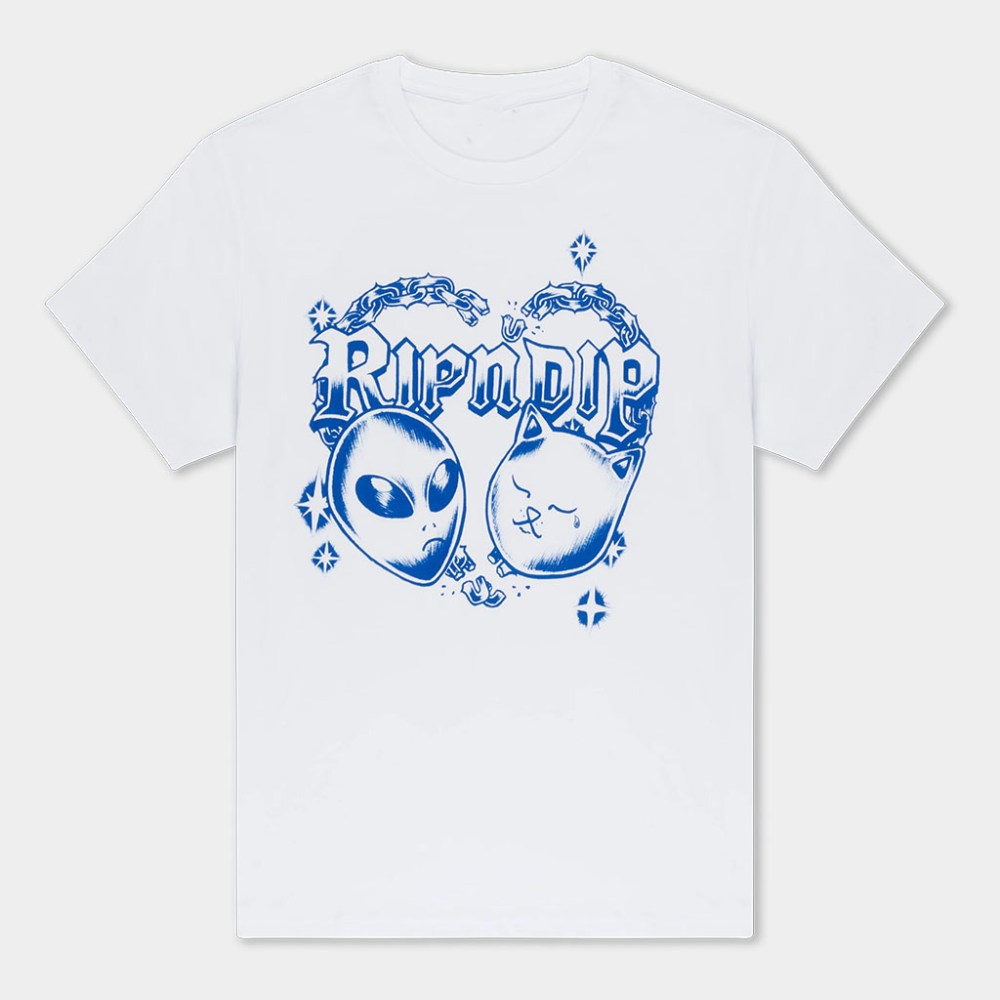Main Source Merch Ripndip Kali T-Shirt White Best Gifts For Boyfriend