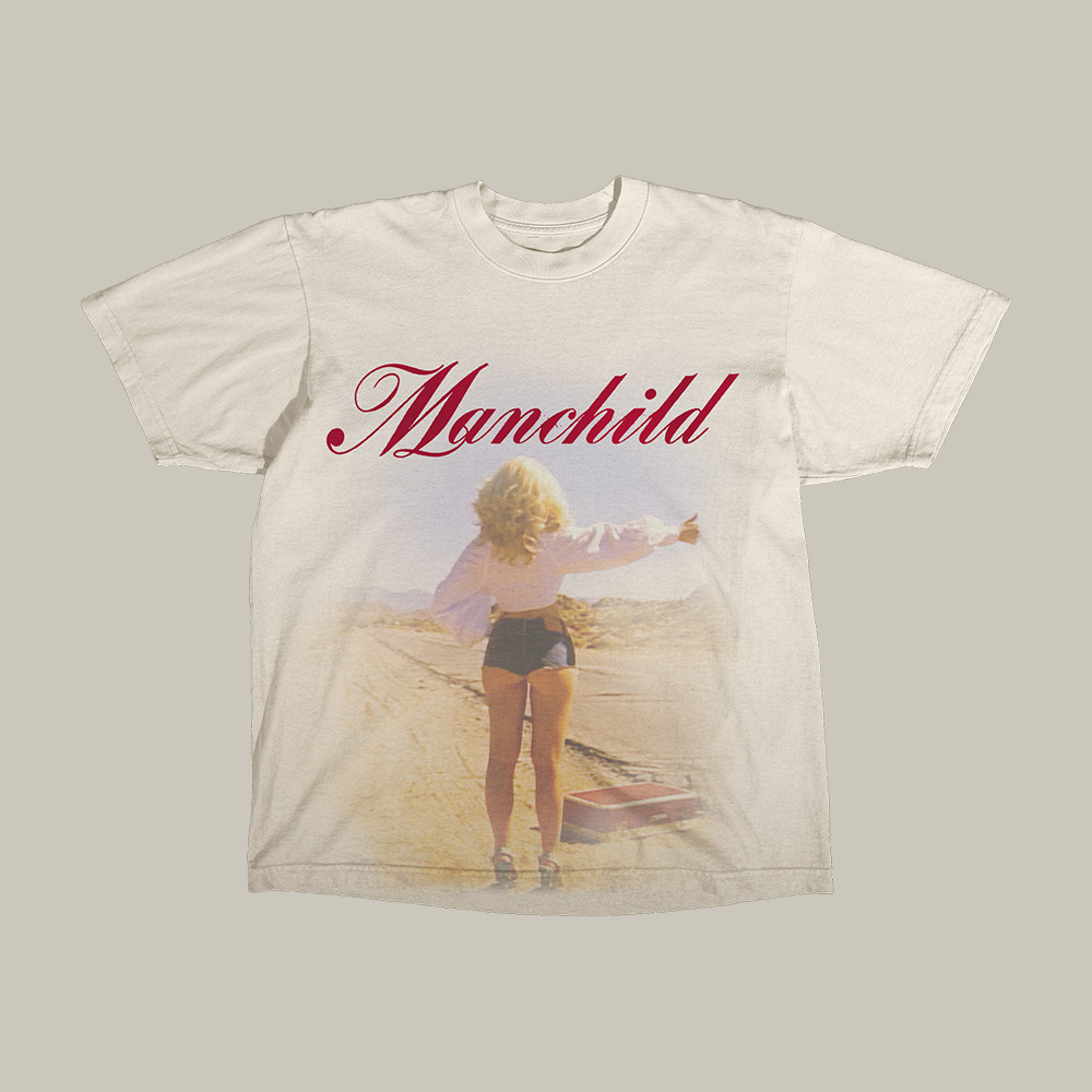 Manchild Photo Sabrina Carpenter T-Shirt Music Concert Tee Good Gift For Sabrina Carpenter Fans