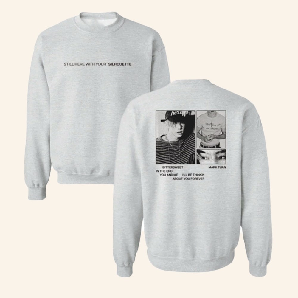 Mark Tuan Merch Silhouette Crewneck Sweatshirt Gift Ideas For Husband