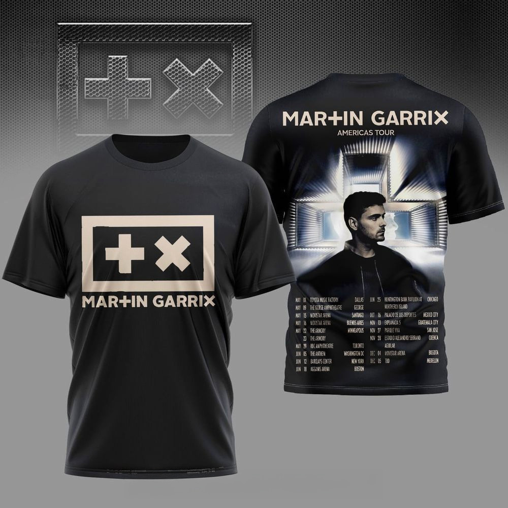 Martin Garrix Americas Tour T-Shirt Martin Garrix Merch Gift For DJ Fans