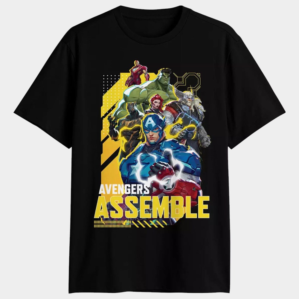 Marvel Rivals Merch Marvel Rivals Assemble T-Shirt Gifts For Game Lovers