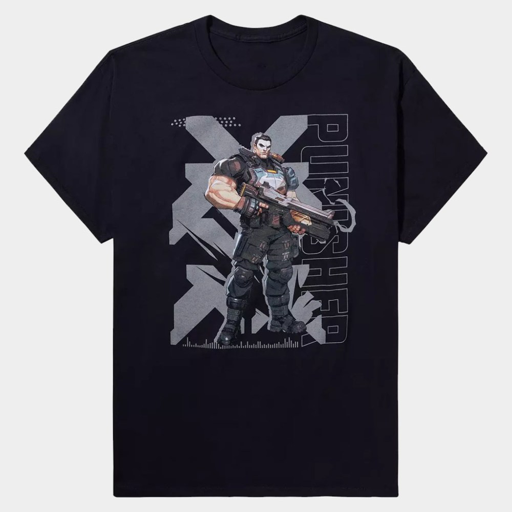 Marvel Rivals Merch Marvel Rivals The Punisher T-Shirt Best Gifts For Brother Gamers Gifts
