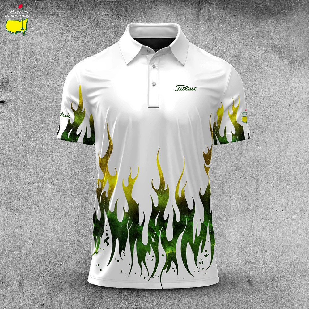 Masters Tournament 2026 Fire Golf Polo Shirt Best Golf Shirt Great Gift For Dad