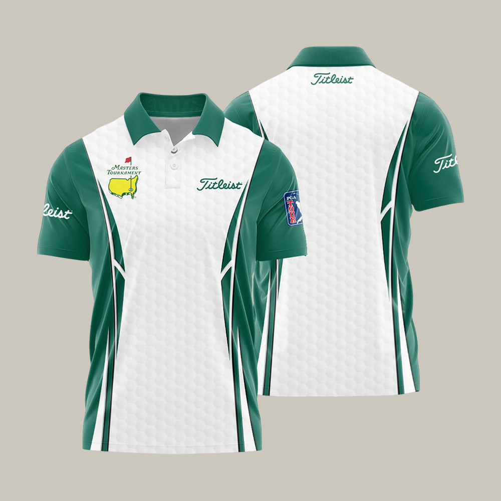 Masters Tournament Titleist Golf Polo Shirt Best Golf Clothes Present For Father Birthday