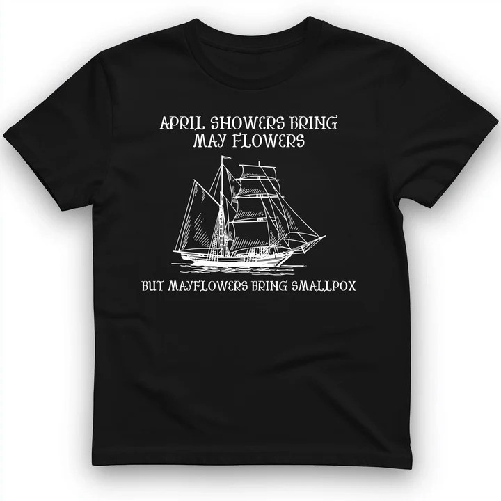Mayflower T Shirt Colonial America History Tee Gift for History Lovers