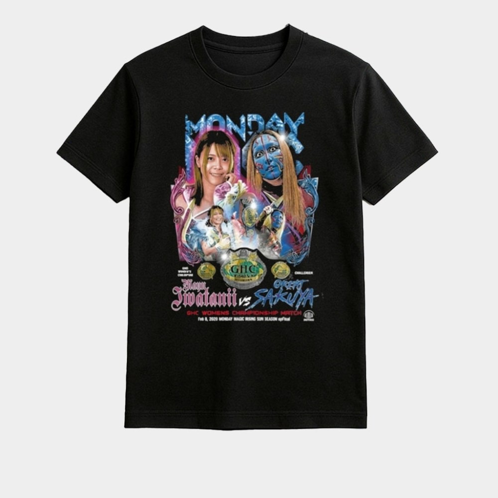 Mayu Iwatani Vs Great Sakuya Championship Shirt 2026 Gifts Ideas For Wrestling Fans