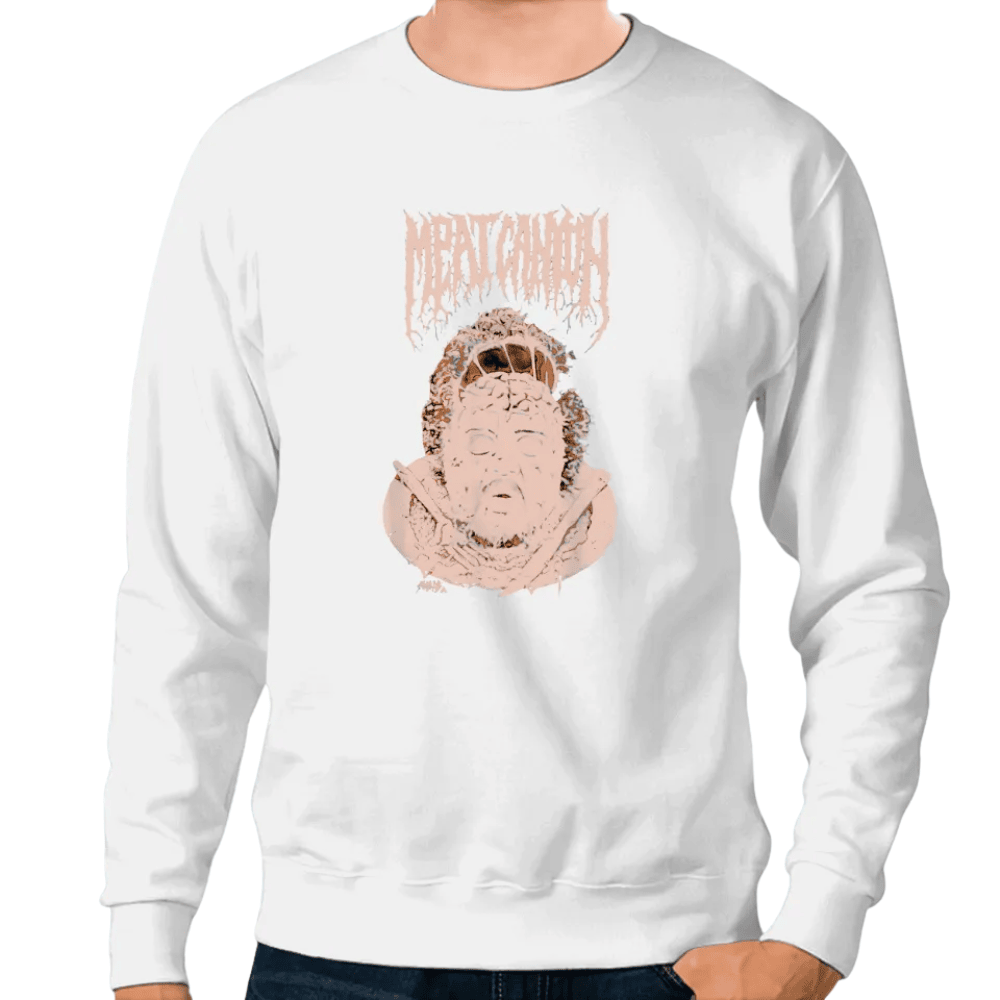 MeatCanyon Papa Brain Food Edition Sweatshirts Horror Comedy Sweatshirt Gifts For Son