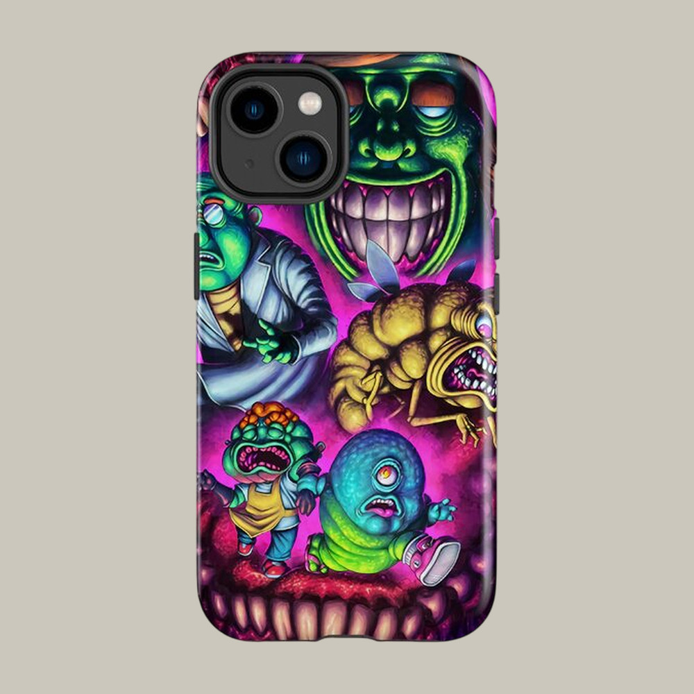 Meatcanyon Monster Lab Phone Case Horror Comedy Merch Present For Dad