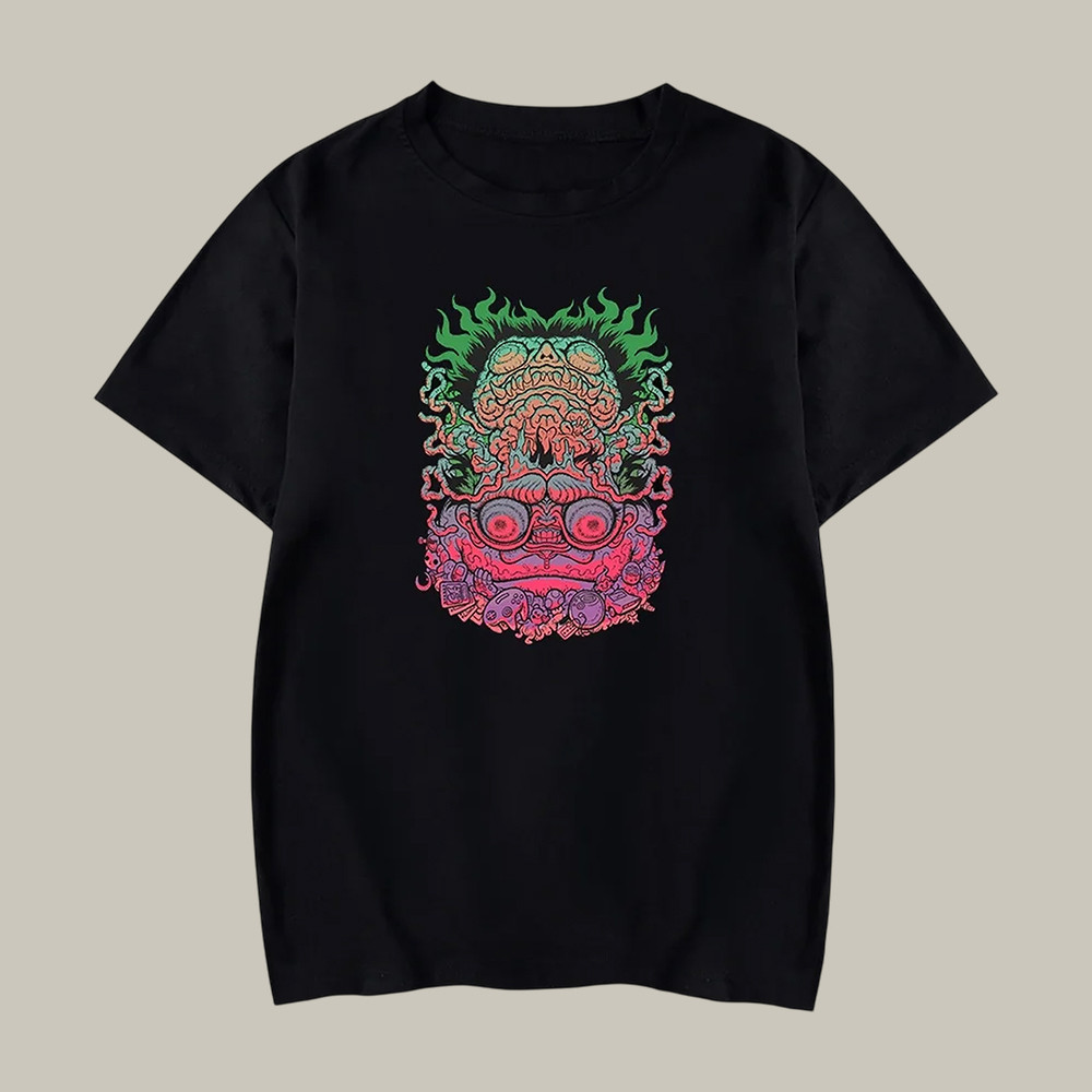 Meatcanyon Nostalgia Melvin T-Shirt Creepy Cartoon Horror Parody Clothing Gifts For Him