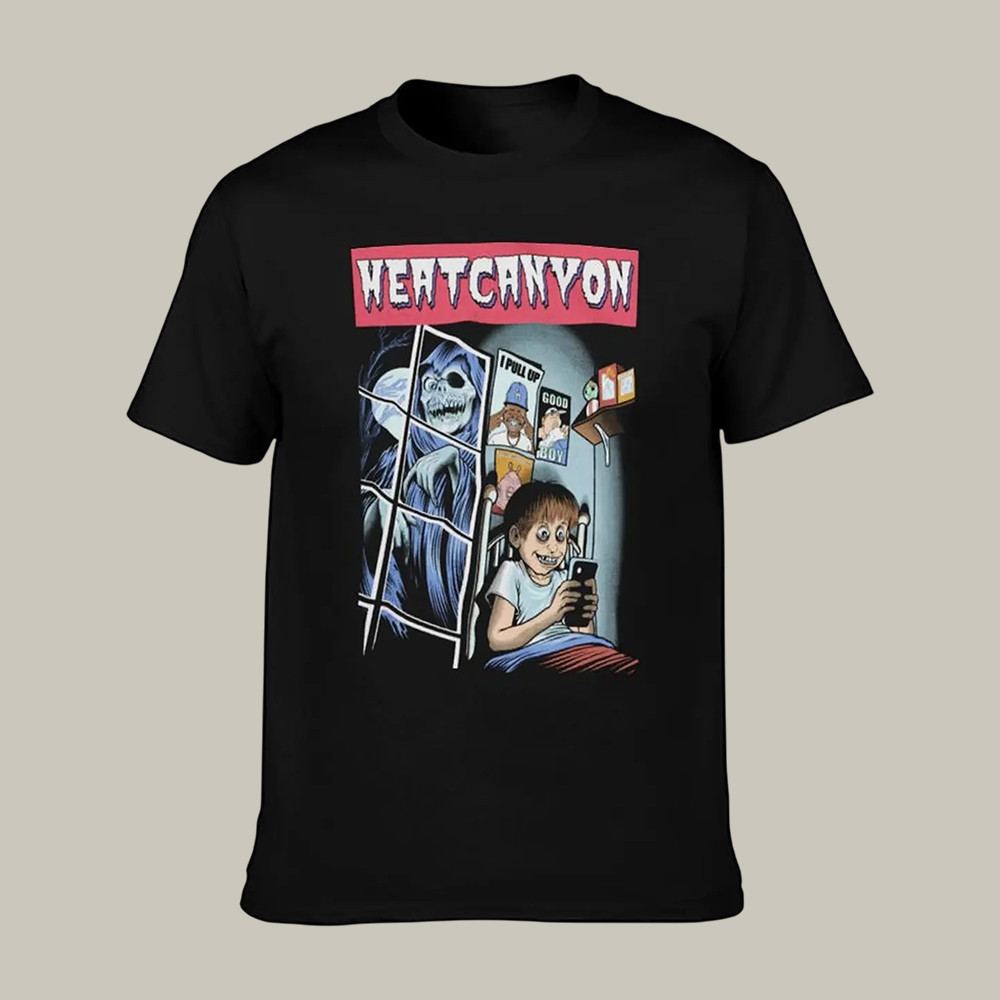 Meatcanyon T-Shirt Creepy Cartoon Horror Parody Shirt Birthday Ideas For Boyfriend