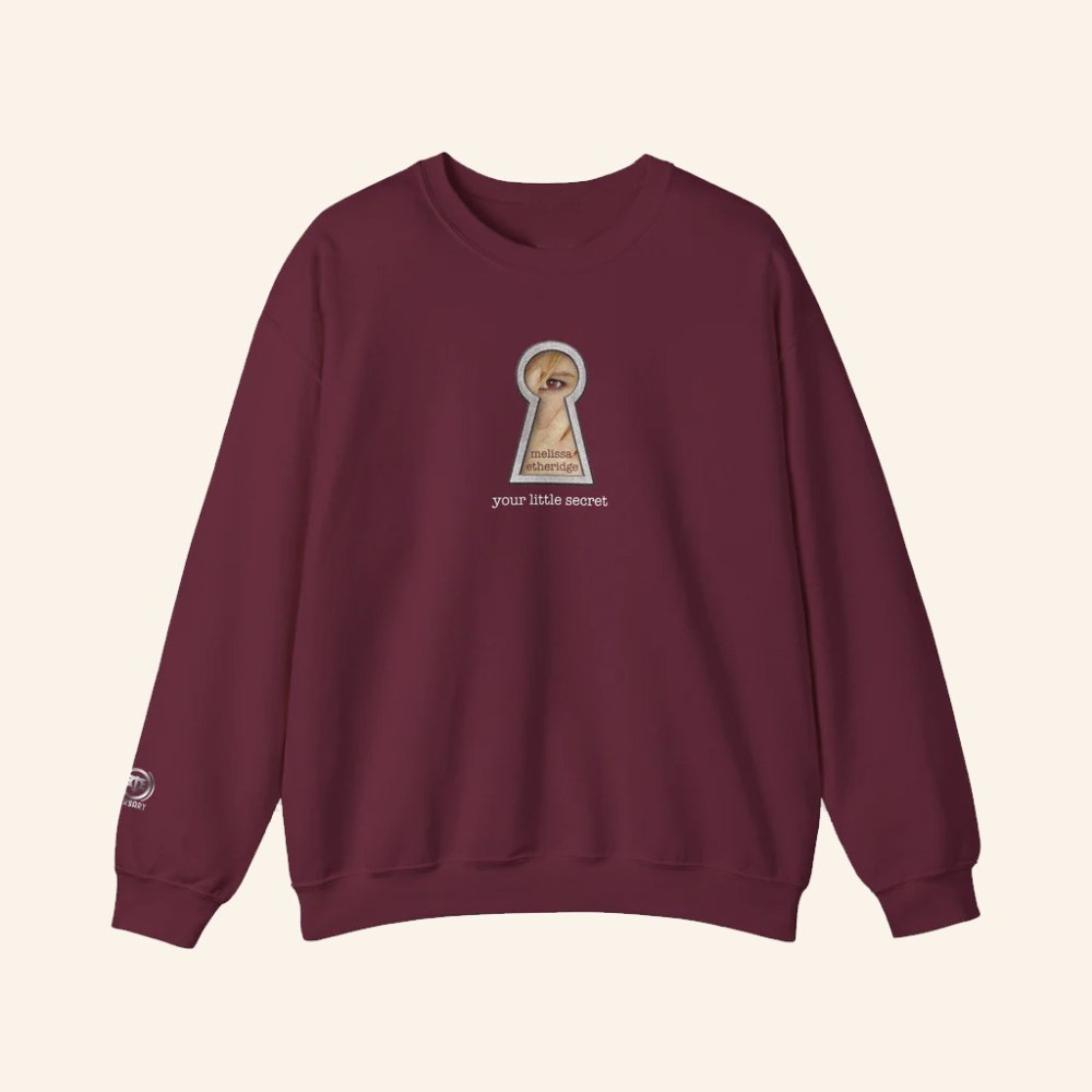 Melissa Etheridge Merch Your Little Secret Anniversary Crewneck Sweatshirt Gifts For Fans