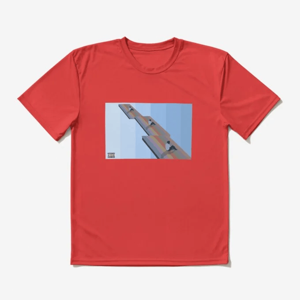 Melodic Blue By Alternate Cover Design T-Shirt Baby Keem Graphic Tee Gift For Urban Culture Fans