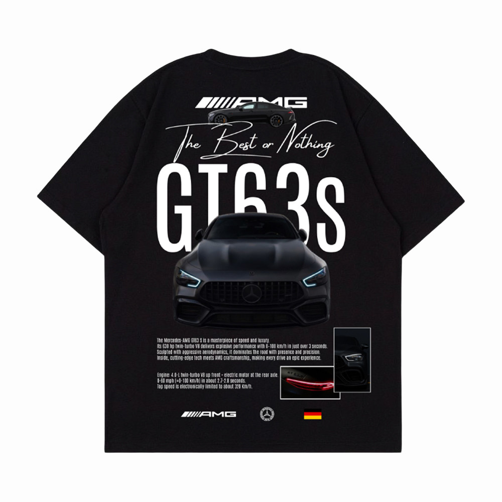 Mercedes GT63S The Best Or Nothing T-Shirt Mercedes Graphic Shirt Sport Car Lover Gifts