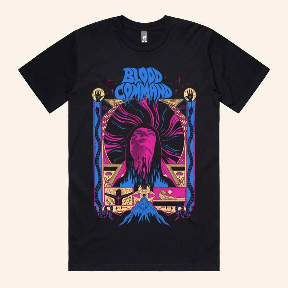 Merch Connection Shirt Blood Command Praise Armageddonism T-Shirt Gifts For Friend