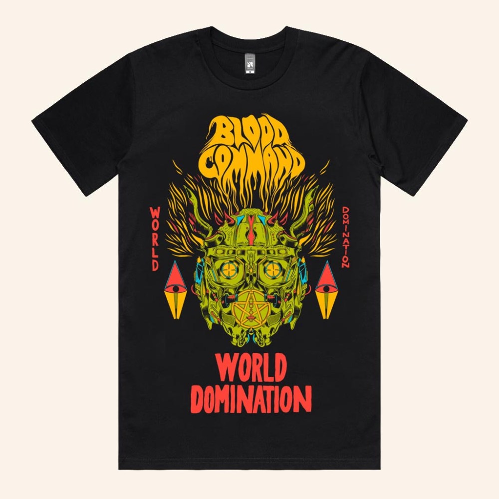 Merch Connection Shirt Blood Command World Domination Shirt Gifts For Boyfriend