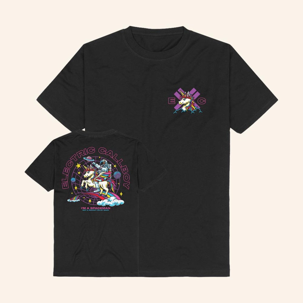Merch Connection T-Shirt Electric Callboy Unicorn Shirt Gifts For Besties