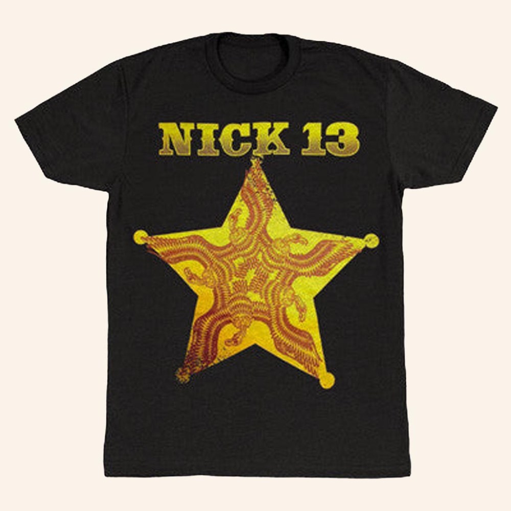 Merch Connection T-Shirt Nick 13 Sheriff Shirt Xmas Gifts For Father