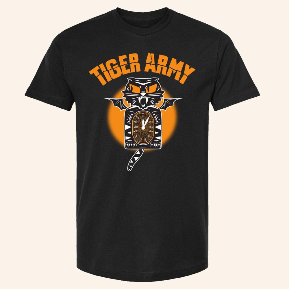 Merch Connection T-Shirt Tiger Army Kit Bat Clock Shirt Gifts For Father