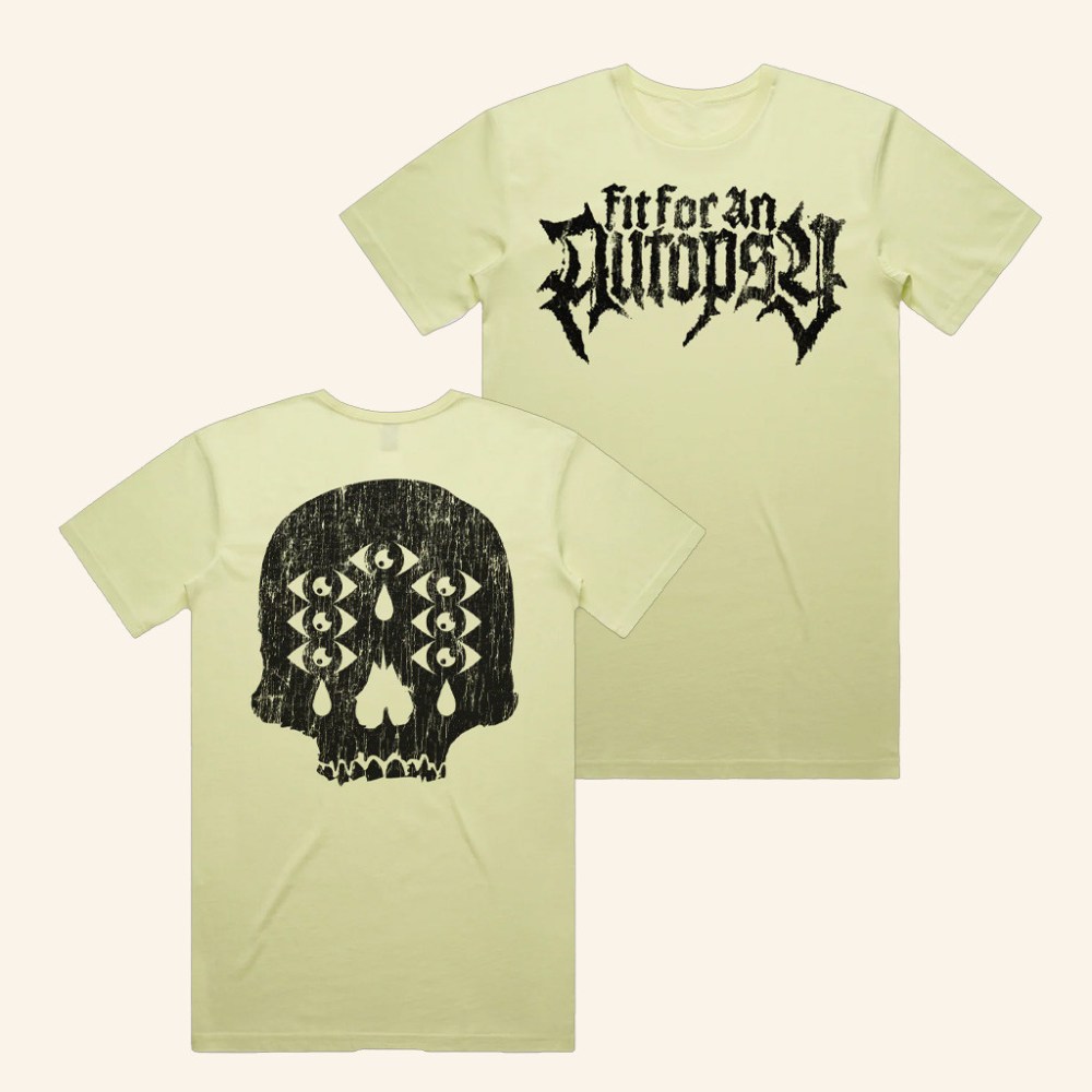 Merch Warfare Merch 7 Eye Skull T-Shirt Christmas Presents For Him