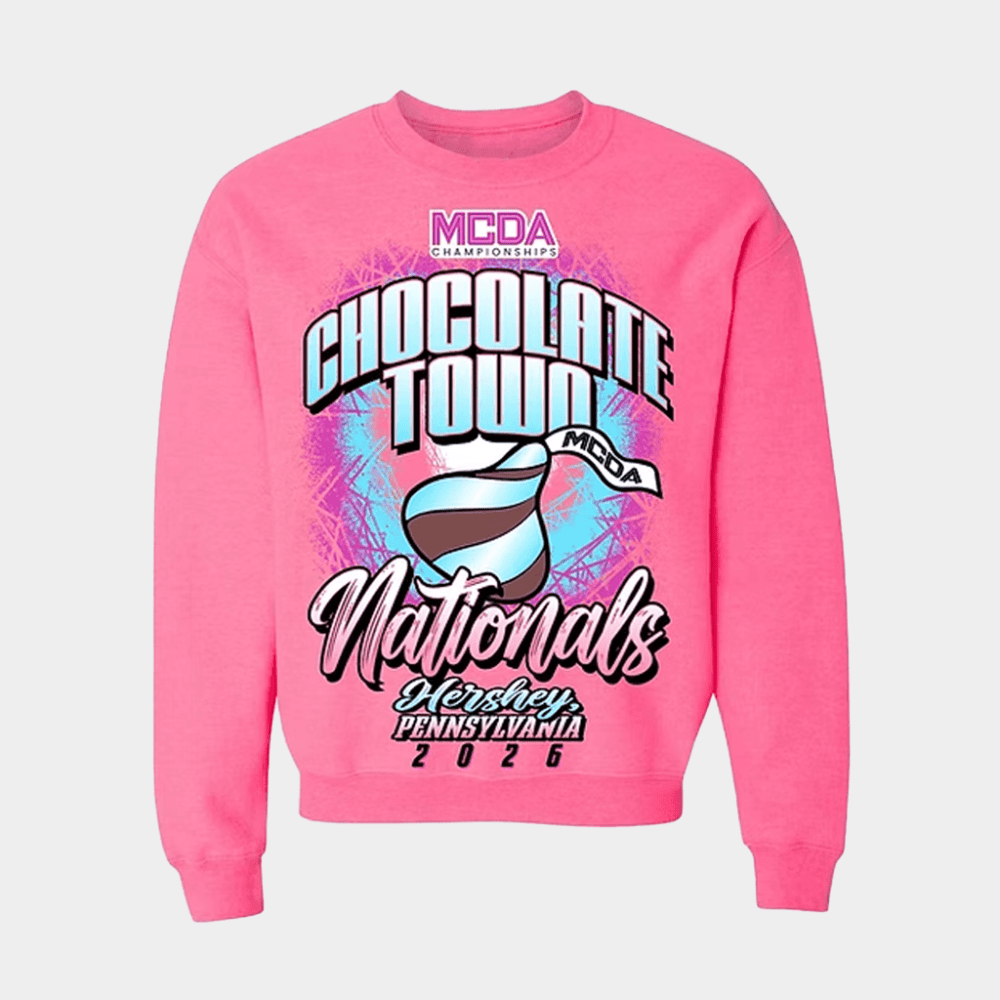 Merchworld USA Merch Chocolatetown Nationals Hershey PA 2026 Event Sweatshirt Gifts For Her