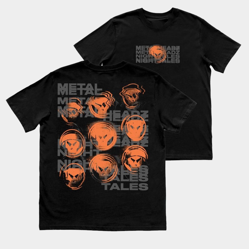 Metalheadz Merch Metalheadz Night Tales T-Shirt Gifts For Music Enthusiasts