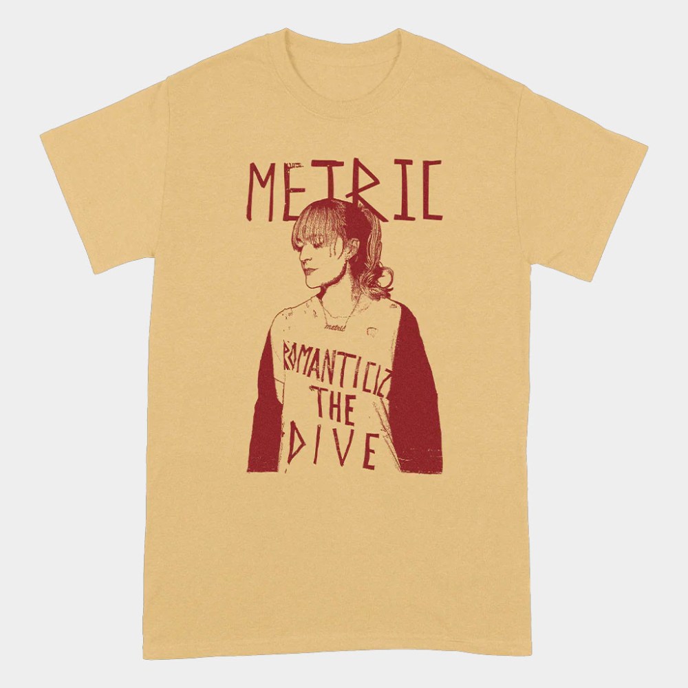 Metric Merch Romanticize The Dive T-Shirt Birthday Gift For Wife