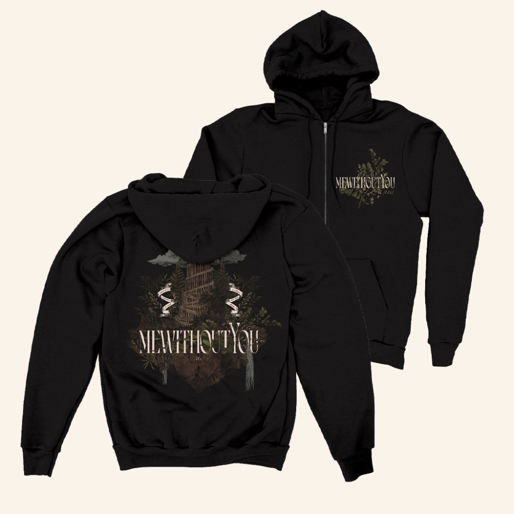 MewithoutYou Merch Liv Zip Up Hoodie Christmas Gift Ideas For Rock Fans