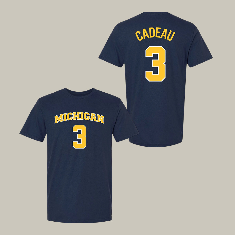 Michigan Wolverines Men's Basketball Cadeau T-Shirt Michigan Wolverines Final Four Clothing Line