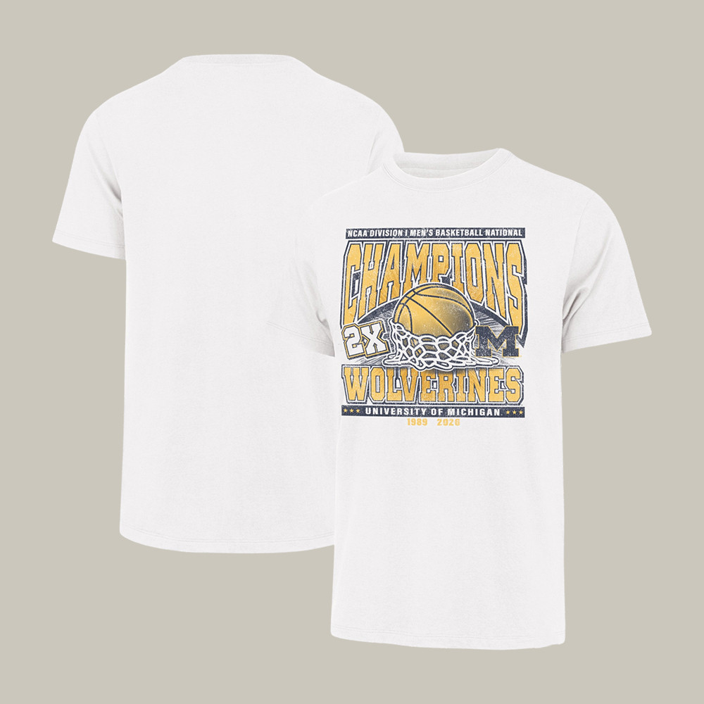 Michigan Wolverines NCAA Men's Basketball National Champions T-Shirt March Madness Shirt Fan Gear