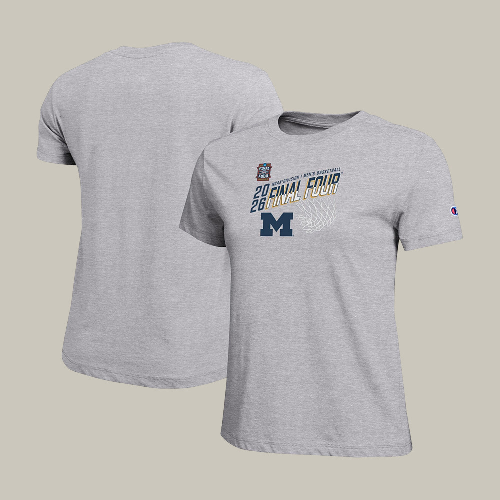 Michigan Wolverines NCAA Men's Basketball Tournament T-Shirt Final Four Basketball Shirt