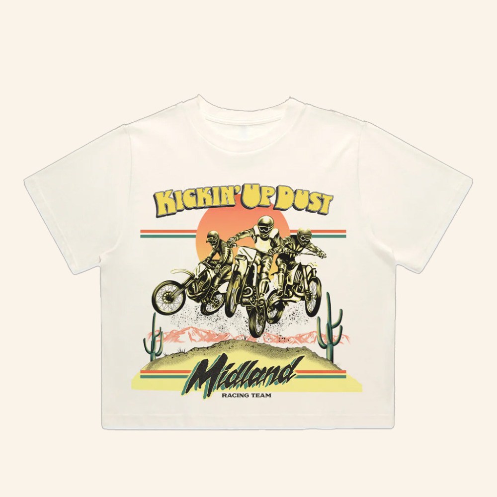 Midland Merch Kickin Up Dust T-Shirt Christmas Present For Husband