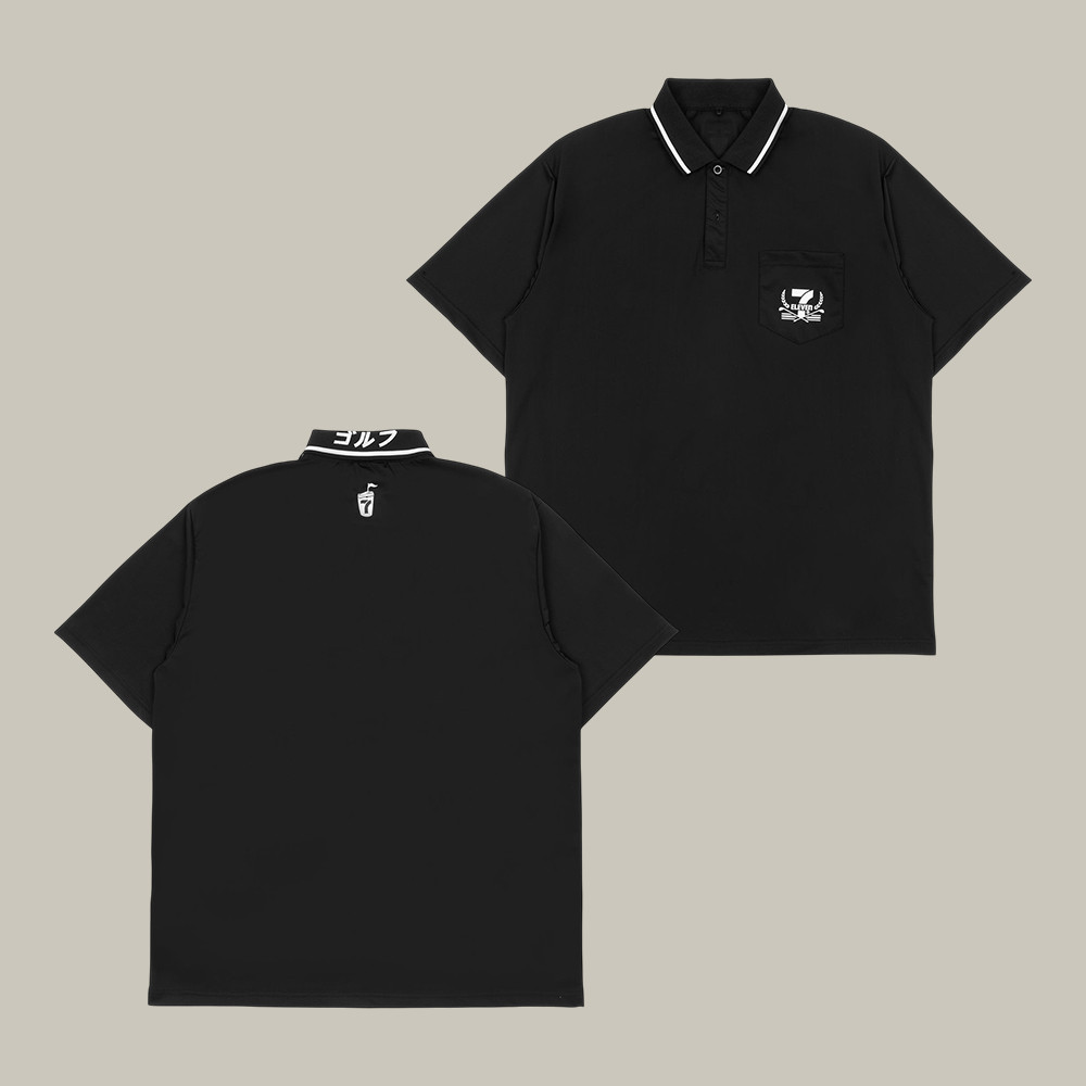 Midnight Driving Club Technical 7 Eleven Polo Shirt 7 Eleven Clothing Line Gift For Husband Birthday