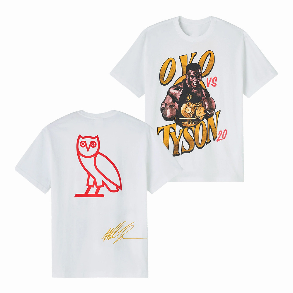 Mike Tyson Round Owl OVO T-Shirt Mike Tyson Graphic Tee Best Gift For Boxing Lovers