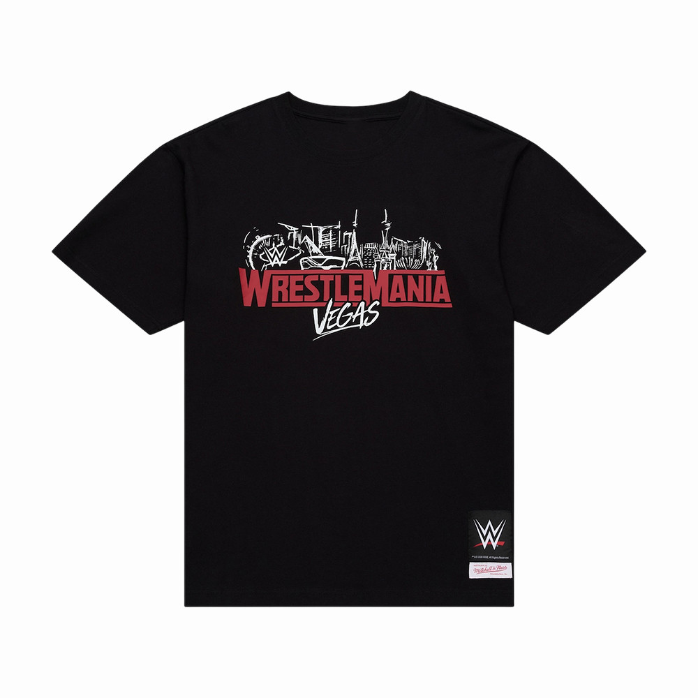 Mitchell & Ness WrestleMania T-Shirt WrestleMania Vegas Clothes Good Gift For Husband