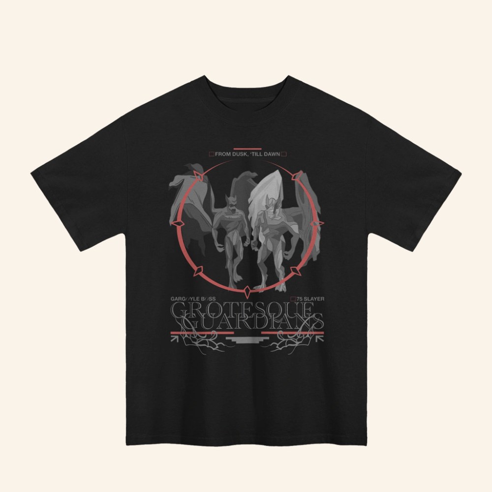 Mitchie Fox Merch Grotesque Guardians T-Shirt Christmas Gifts For Him