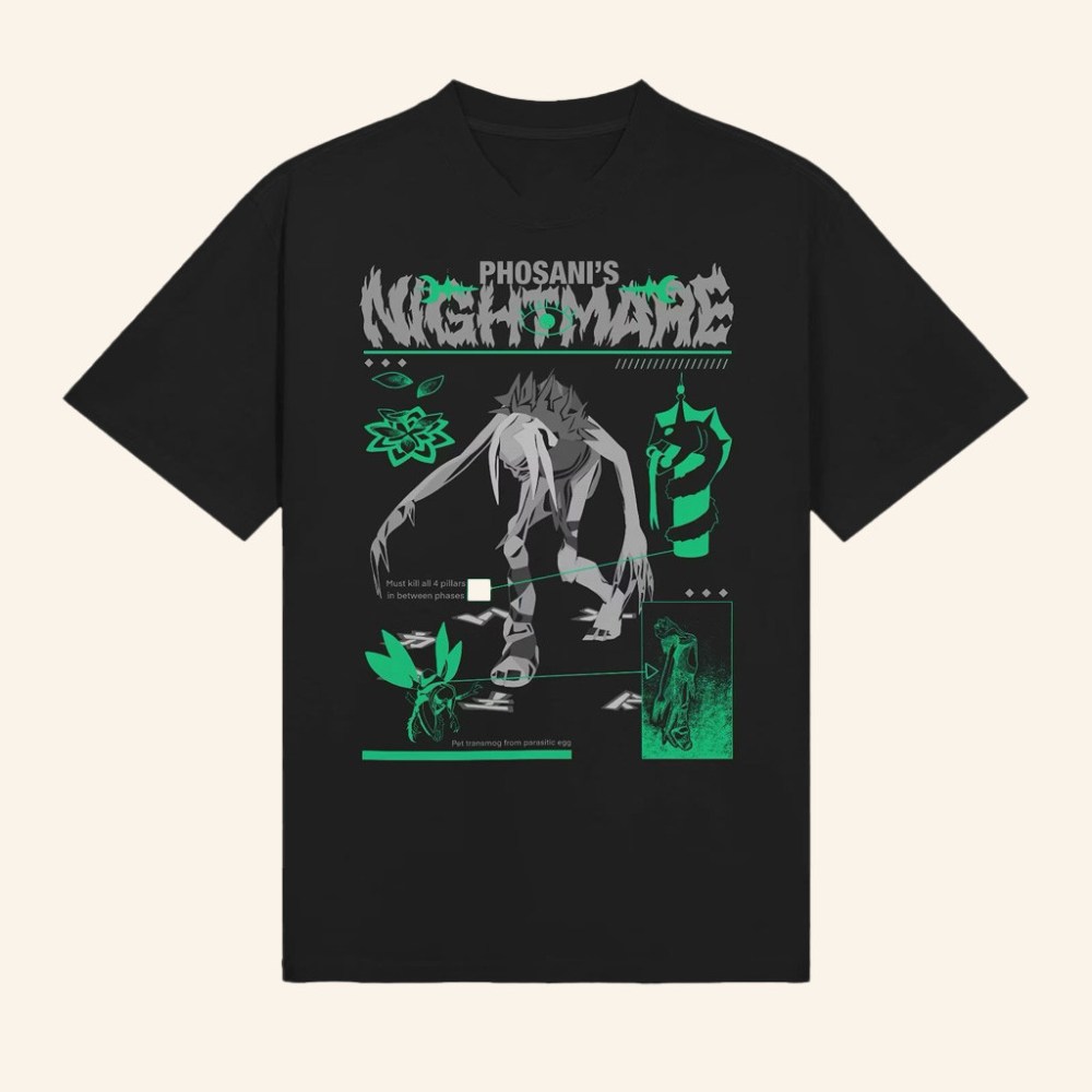 Mitchie Fox Merch Phosani's Nightmare T-Shirt Christmas Presents For Boyfriend