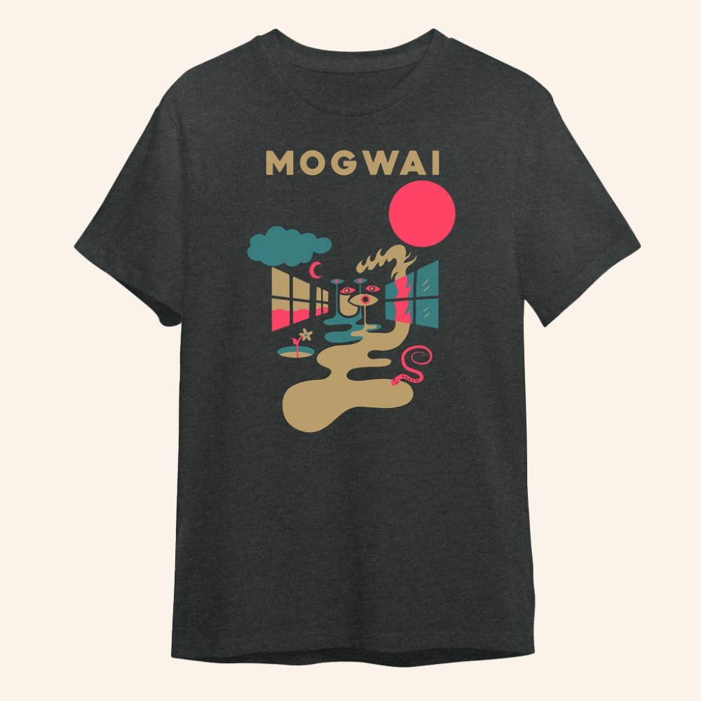 Mogwai Merch Mogwai Aus Nz 2024 Tour Shirt Gift Ideas For Rock Fans