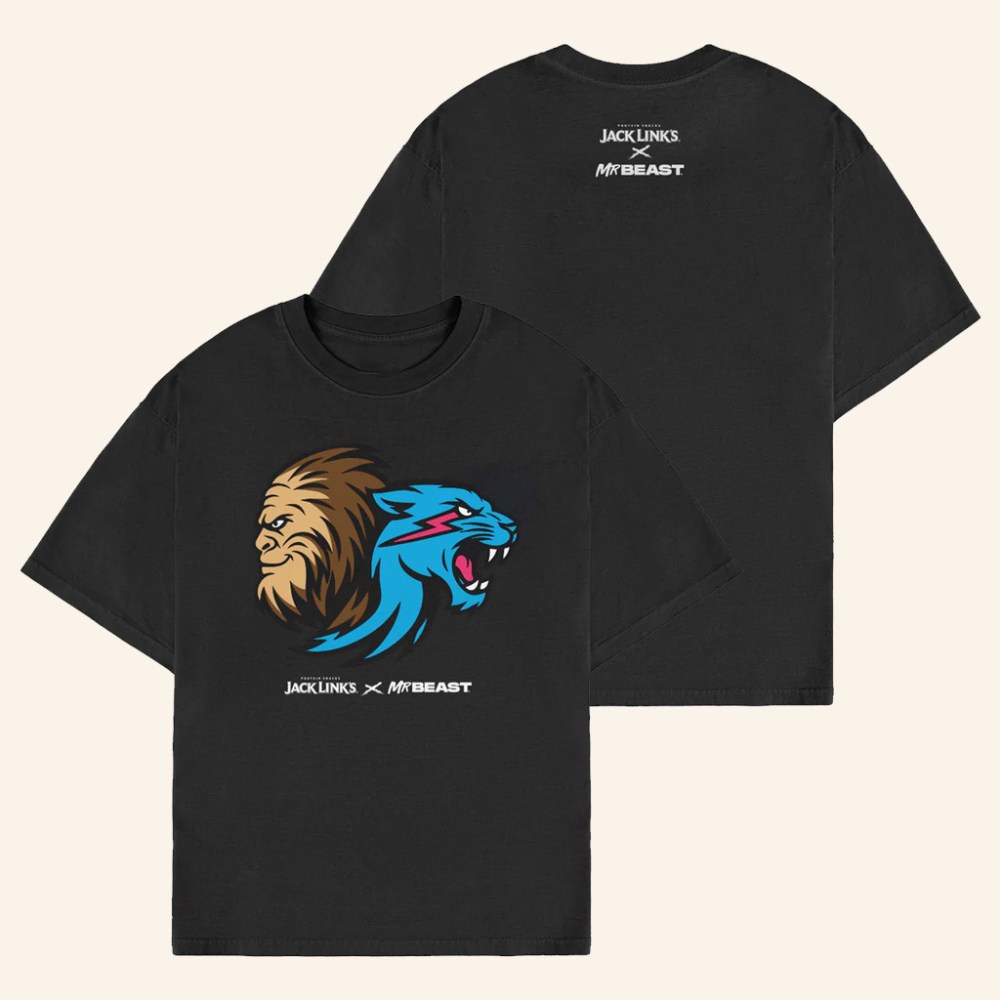 Mr Beast Merch Mr Beast x Jack Links Feed The Beasts T-Shirt Birthday Gift For Husband