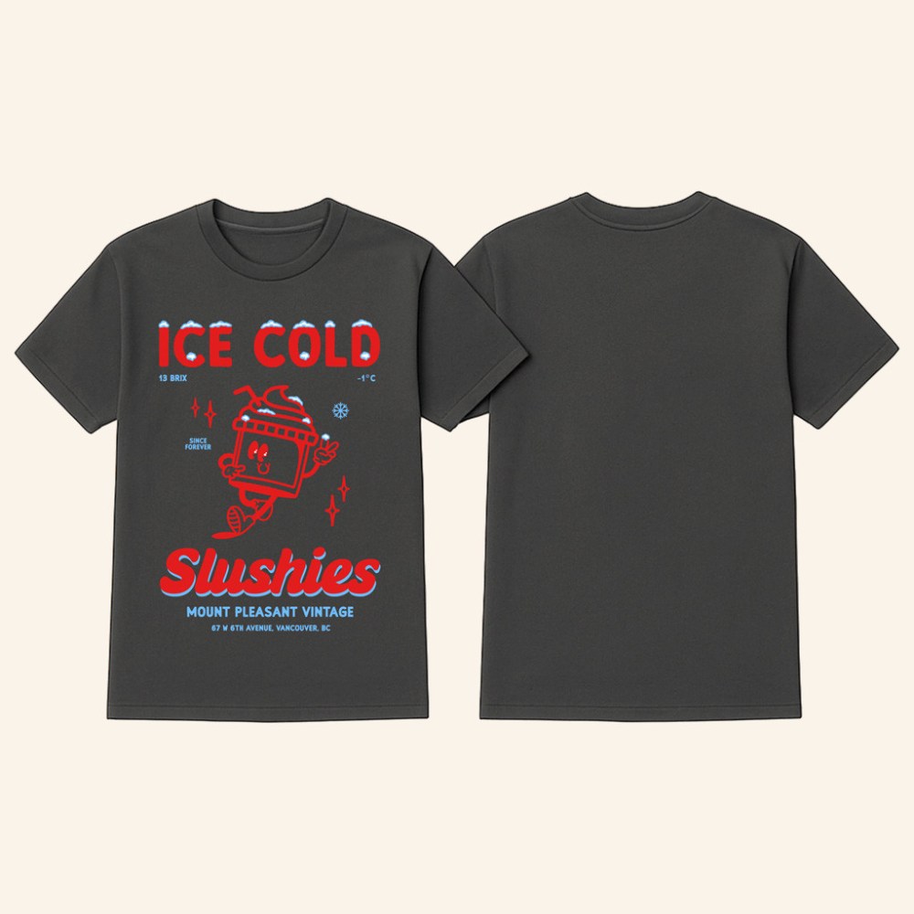 Mt Pleasant Merch Ice Cold Slushie T-Shirt Best Christmas Gifts For Husband